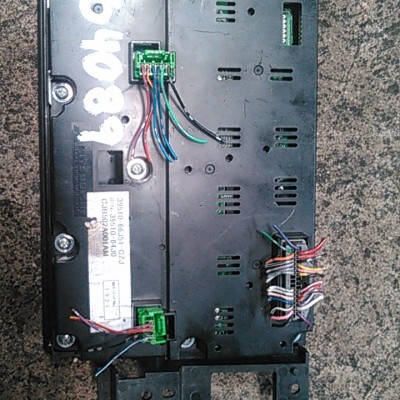 PANEL DE CONTROL DEL AIRE ACONDICIONADO